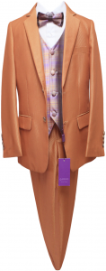 BOYS 5PC. SUIT (RUST) 2121206-1